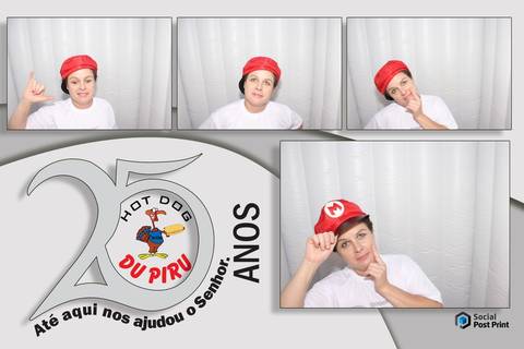 Cabine de Fotos Florianópolis 25 Anos Hot Dog Du Piru'