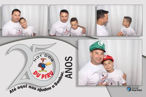 Cabine de Fotos Florianópolis 25 Anos Hot Dog Du Piru'