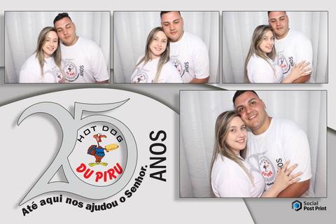 Cabine de Fotos Florianópolis 25 Anos Hot Dog Du Piru'