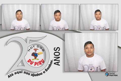 Cabine de Fotos Florianópolis 25 Anos Hot Dog Du Piru'