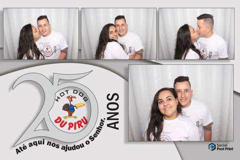 Cabine de Fotos Florianópolis 25 Anos Hot Dog Du Piru'