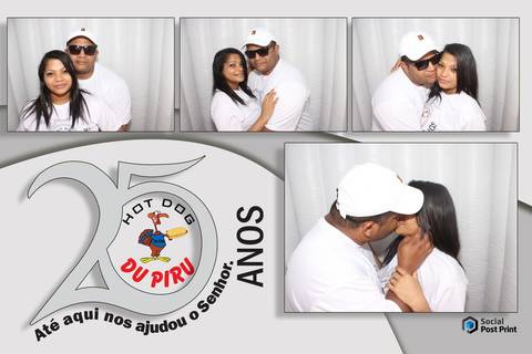 Cabine de Fotos Florianópolis 25 Anos Hot Dog Du Piru'