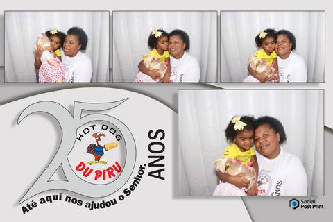 Cabine de Fotos Florianópolis 25 Anos Hot Dog Du Piru'