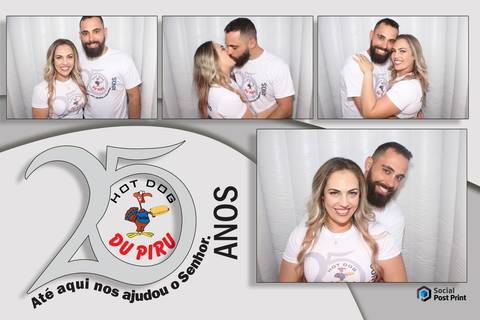 Cabine de Fotos Florianópolis 25 Anos Hot Dog Du Piru'