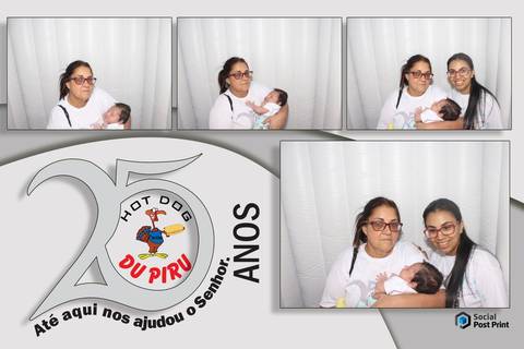 Cabine de Fotos Florianópolis 25 Anos Hot Dog Du Piru'