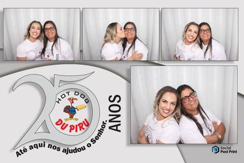 Cabine de Fotos Florianópolis 25 Anos Hot Dog Du Piru'