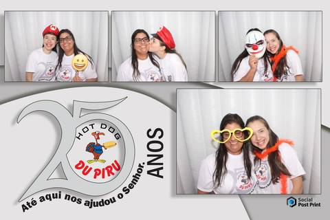 Cabine de Fotos Florianópolis 25 Anos Hot Dog Du Piru'