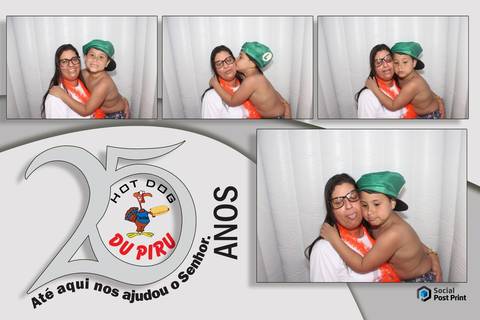 Cabine de Fotos Florianópolis 25 Anos Hot Dog Du Piru'