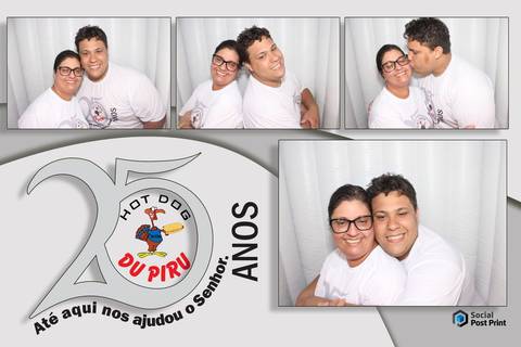 Cabine de Fotos Florianópolis 25 Anos Hot Dog Du Piru'