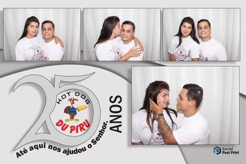 Cabine de Fotos Florianópolis 25 Anos Hot Dog Du Piru'