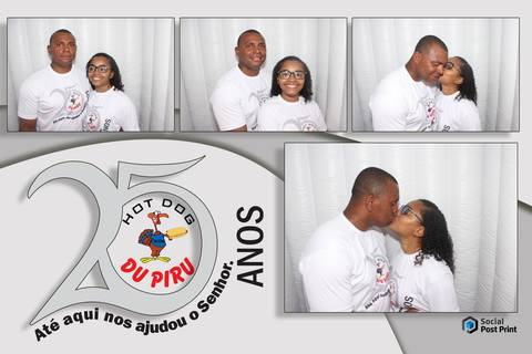 Cabine de Fotos Florianópolis 25 Anos Hot Dog Du Piru'