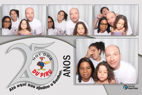 Cabine de Fotos Florianópolis 25 Anos Hot Dog Du Piru'