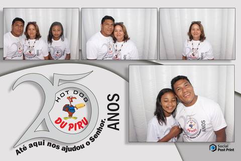 Cabine de Fotos Florianópolis 25 Anos Hot Dog Du Piru'