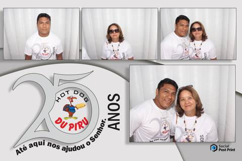 Cabine de Fotos Florianópolis 25 Anos Hot Dog Du Piru'