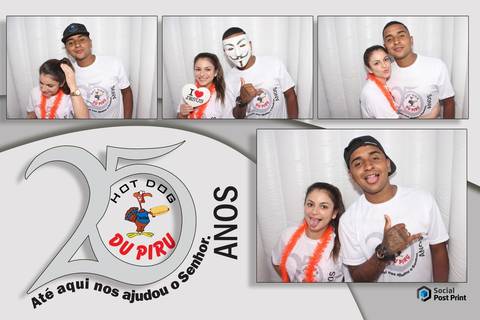 Cabine de Fotos Florianópolis 25 Anos Hot Dog Du Piru'