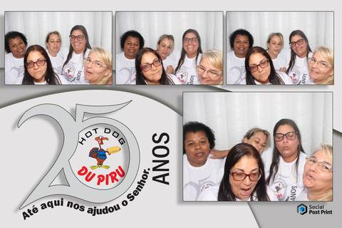 Cabine de Fotos Florianópolis 25 Anos Hot Dog Du Piru'