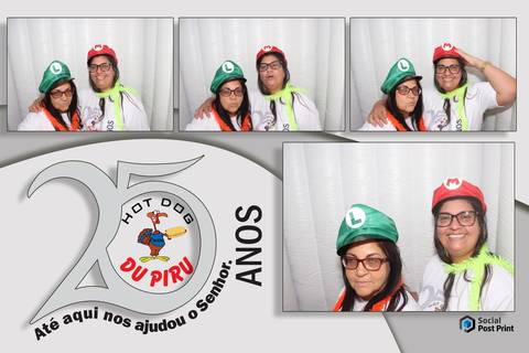 Cabine de Fotos Florianópolis 25 Anos Hot Dog Du Piru'