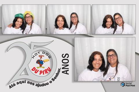 Cabine de Fotos Florianópolis 25 Anos Hot Dog Du Piru'