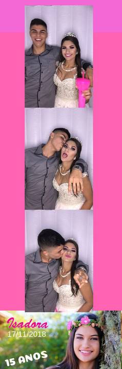 Cabine de Fotos em aniversário de 15 Anos na Palhoça'