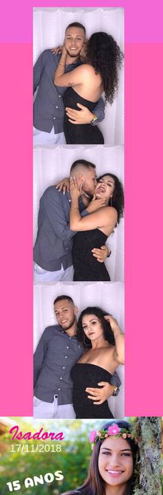 Cabine de Fotos em aniversário de 15 Anos na Palhoça'