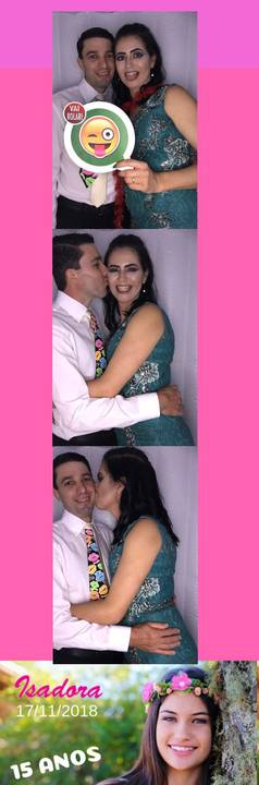Cabine de Fotos em aniversário de 15 Anos na Palhoça'