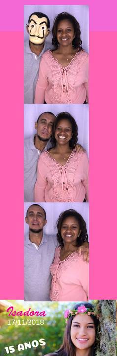 Cabine de Fotos em aniversário de 15 Anos na Palhoça'