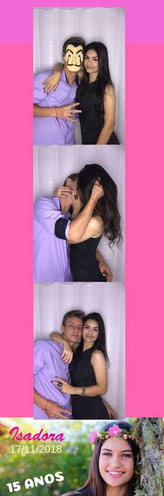 Cabine de Fotos em aniversário de 15 Anos na Palhoça'