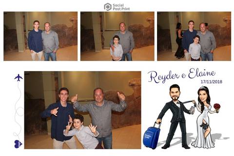 Totem Fotográfico em Florianópolis, Casamento Reyder e Elaine'