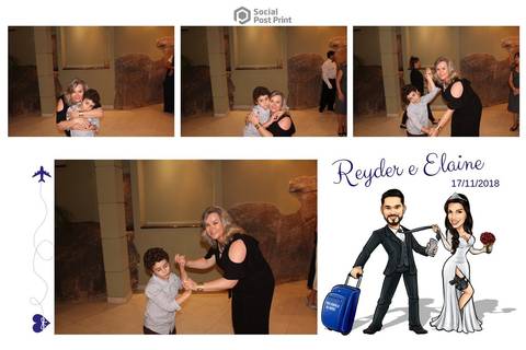 Totem Fotográfico em Florianópolis, Casamento Reyder e Elaine'