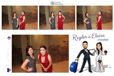 Totem Fotográfico em Florianópolis, Casamento Reyder e Elaine'