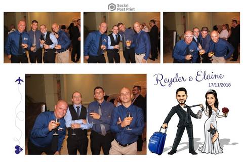 Totem Fotográfico em Florianópolis, Casamento Reyder e Elaine'