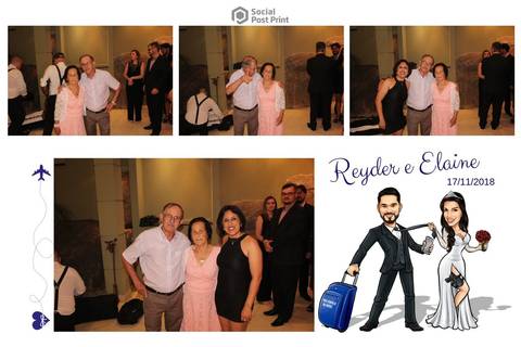 Totem Fotográfico em Florianópolis, Casamento Reyder e Elaine'