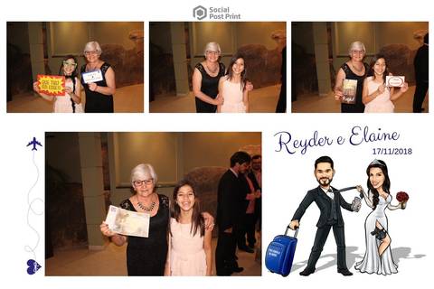 Totem Fotográfico em Florianópolis, Casamento Reyder e Elaine'