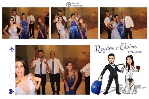 Totem Fotográfico em Florianópolis, Casamento Reyder e Elaine'