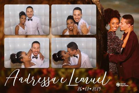 Cabine de Fotos Casamento Andressa e Lemuel'