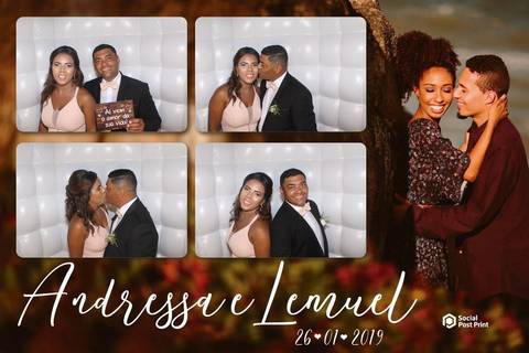 Cabine de Fotos Casamento Andressa e Lemuel'