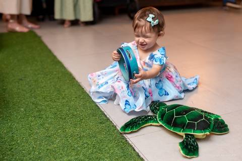 A alegria da Luisa registrada em cada click.'