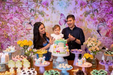 Aniversário cheio de doçura e momentos especiais'