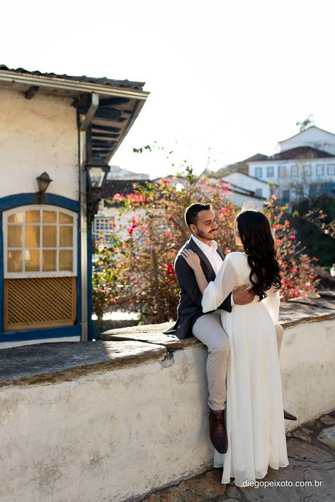 ensaio romantico em ouro preto'