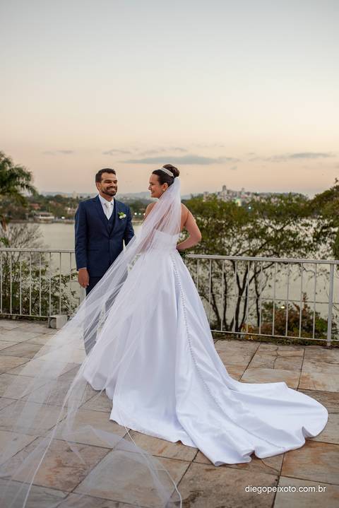 Fotos de casamento na Pampulha – Belo Horizonte.'