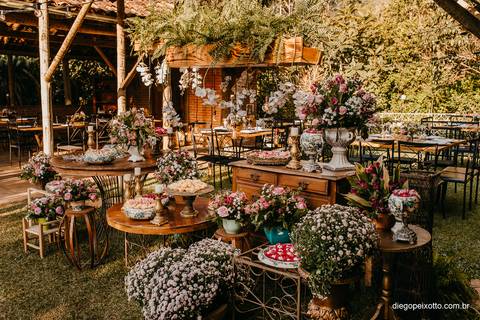 Decoração de casamento em Caratinga e Santa Rita de Minas'