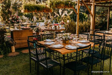 Decoração de casamento em Caratinga e Santa Rita de Minas'
