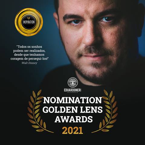 Indicado ao prêmio Golden Lens na Inspiration Awards na categoria Revelação do Ano'