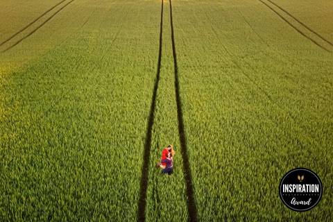 Fotografia de Drone é super show devido a não termos a perspectiva aos nossos olhos, portanto'