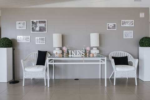 decorações na quinta santa cristina em portunhos no dia do baptizado'