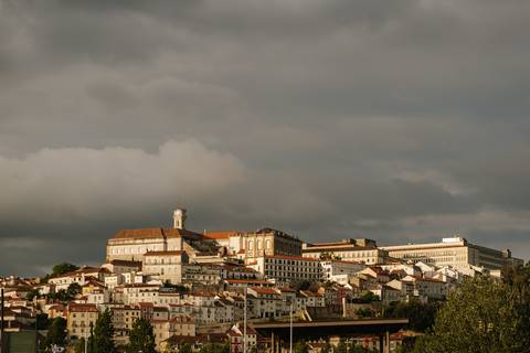 Vista para a Universidade de Coimbra'