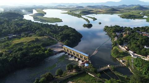 Fotos dia 19 de maio antes da abertura das comportas'