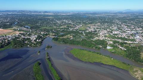 Fotos dia 20 de maio após abertura  das comportas'