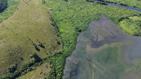 Fotos dia 20 de maio após abertura  das comportas'