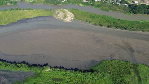 Fotos dia 20 de maio após abertura  das comportas'